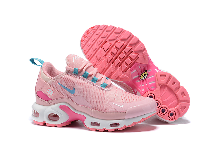 Women Nike Air Max TN 270 Pink Blue White Shoes - Click Image to Close